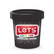 Lets L8440-10 115 gr Siyah Tekli Oyun Hamuru