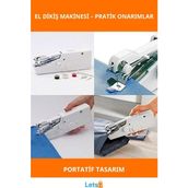 Letsii Mini Portatif El Dikiş Makinesi Handy Stitch - elde dikiş makinesi