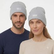Levi's ® Yazılı unisex mavi Bere - - Beyaz