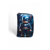 Lexa Mini Captain America Desenli Çocuk Cüzdan