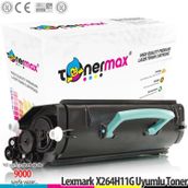 Lexmark X264 X262 X364 X363 X264G11G Muadil Toner