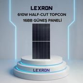 Lexron 140W Monokristal Half-Cut Topcon Güneş Paneli