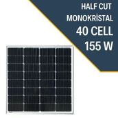 Lexron 155W Half Cut Monokristal Güneş Paneli