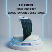 Lexron 195W 16BB ETFE Topcon Güneş Paneli