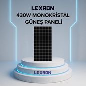 Lexron 285W Half Cut Topcon Monokristal Güneş Paneli Karavan Özel Üretim - Alüminyum