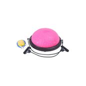 Leyaton Bosu Ball Pilates Denge Topu 62 cm Pompalı Pembe, BSPNKTOP