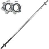 Leyaton Düz Bar 120 cm Krom Halter Ağırlık Barı