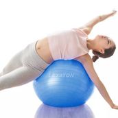 Leyaton Leyaton 75 Cm Mavi Dura-Strong Deluxe Pilates Topu