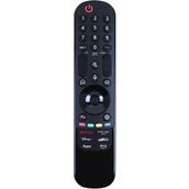 Lg Uyumlu MR24 (AKB76045007) MR21/MR22/MR23 Ses Komutlu Tv Kumandası - Siyah