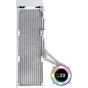 Lian Li Hydro-Shift II LCD-C 360 Beyaz Fansız İşlemcı Sıvı Soğutucu (G89.GHS2LCD36W.00)