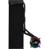 Lian Li Hydro-Shift II LCD-C 360 Siyah Fansız İşlemcı Sıvı Soğutucu (G89.GHS2LCD36B.00)
