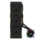 Lian Li Hydro-Shift II LCD-C 360TL Siyah İşlemci Sıvı Soğutucu (G89.GHS2LCD36TB.00)
