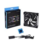 Lıan Lı Unı Fan Sl120 Black 1x120 Mm Rgb Siyah Modüler Kasa Fanı