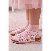 Liarca Ponchiq Kız Çocuk Pembe Baskılı Yazlık Sandalet 26-35