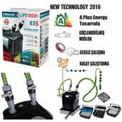 Life Tech 835 Siyah Dış Akvaryum Filtresi