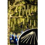LightSpace 10lu Akan Yağmur Meteor Led Işık, 45CM büyük boy Yılbaşı Parti Düğün Dekor Süsleme Kayan Işıklar