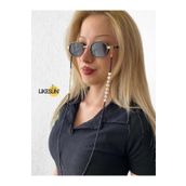 LiKESUN En Trend Gözlük Askısı Gözlük İpi Antikayıp (Çift Dolama Kolye)