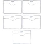 Limmy Pvc Yaka Kartlığı Yaka Kartı Kılıfı Kart Koruyucu 9,5x7 cm - 5 Adet