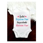 Limon Unisex Bebek Beyaz Teyzeye Özel Zıbın