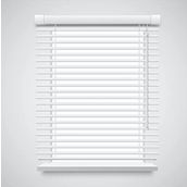 Linadora 25 mm 80x160 cm Beyaz Pvc Jaluzi