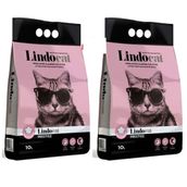 Lindo Cat 2x10 lt Bebek Parfümlü İnce Taneli Bentonit Kedi Kumu