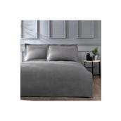 Linens Mist Gri Çift Kişilik Yatak Örtüsü Seti