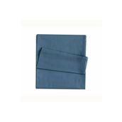 Linens Mix Match Indigo Pamuk Saten Çift Kişilik Çarşaf