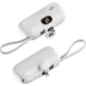Linktech EP54 Strong Eco Friendly Lightning 4800 mAh Lityum Polimer Beyaz Mini Powerbank