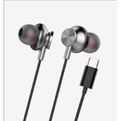 Linktech H341 Siyah Kulak İçi Type-C Kablolu Kulaklık