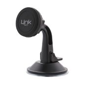 Linktech H710 Mıknatıslı Vantuzlu Siyah Araç İçi Telefon Tutucu