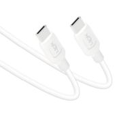 Linktech K451 Strong 60W 1 mt Beyaz Type-C - Type-C Data/Şarj Kablosu