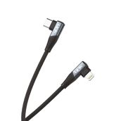 Linktech K596 27w 1.5 mt Type-C - Lightning 90 Derece Data/Şarj Kablosu