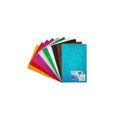 Lino Eva 50x70 Cm.10 Renk 2mm. Simli Yapışkanlı 10lu Paket