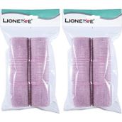 Lionesse 1113 6'lı Paket Süngerli Pembe Bigudi