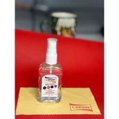 Lionsa Gözlük Camı Temizleme Solüsyonu 50ML ve Ufak Boy Silme Bezi (Lionsa 50ML Bez) - Sarı