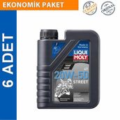 Liqui Moly 20w-50 4t Basic Street 1 Lt 6'lı Motosiklet Yağı