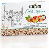 Lisinya Hindistan Cevizli Antep Fıstıklı Çifte Kavrulmuş Lokum 300 G - 001-Renkli