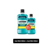 Listerine Cool Mint Hafif Tat 500 ml +250 ml Ağız Bakım Suyu