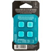 Listerine Go! Tabs 4'lü Clean Mint Çiğneme Tableti