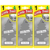 Little Trees 3'lü Şehir Tarzı Oto Kokusu