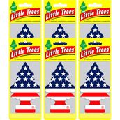 Little Trees Amerikan Bayraklı Vanilla Pride Asma Oto Kokusu 6 Adet