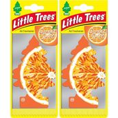 Little Trees Orange Juice Portakal Asma Oto Kokusu 2 Adet
