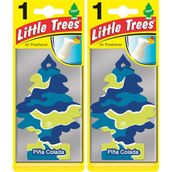 Little Trees Pinacolada Oto Kağıt Koku 2 Adet Asma Araba Kokusu