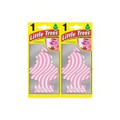 Little Trees Sakız Bubble Gum Oto Kağıt Koku 2 Adet Asma Araba Kokusu