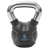 Livepro LP8043 Siyah 6 kg Premium Kettlebell Ağırlık