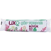 Lixo 10'lu 65x80 cm Mavi Büyük Boy Çöp Poşeti
