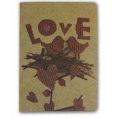 Liz Kraft Kapak Ivory Kareli 50 YP A5 Defter