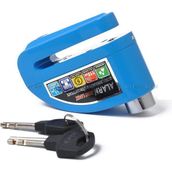 Locks Motosiklet Alarmlı Disk Kilidi 110DB - Mavi