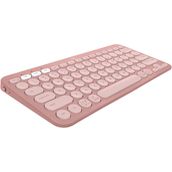 Logitech 920-011861 Pebble Keys 2 K380S R MUL-DEV Pudra Pembe Bluetooth Klavye