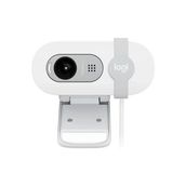 Logitech 960-001617 V-U0072 Brio 100 Gizlilik Kapaklı 1080P Webcam Beyaz Mikrofonlu Full HD Web Kamerası